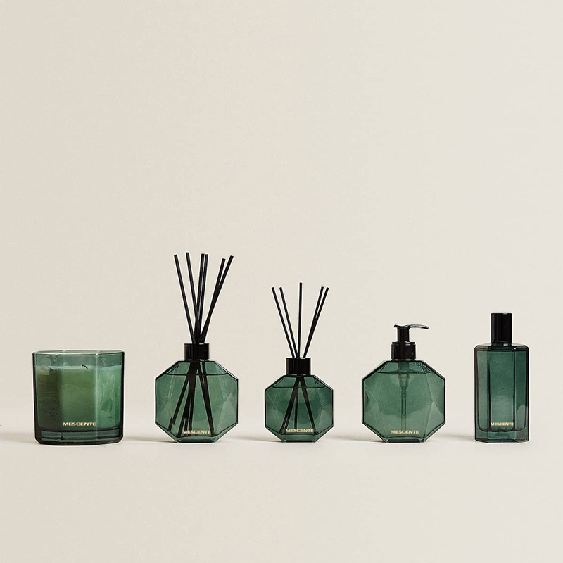 M&Scent কাস্টম ফ্যাক্টরি প্রাইভেট লেবেল গ্লাস ন্যাচারাল সায়া মোম সুগন্ধযুক্ত মোবাতি