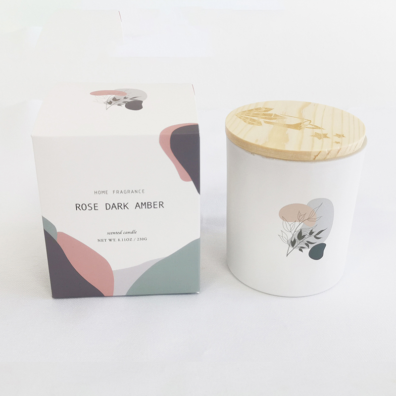 M&Scent মাল্টিপল হাই কোয়ালিটি 100% প্রাকৃতিক সুগন্ধযুক্ত সয়া মোমবাতি ঢাকনা সহ কাচের জারে