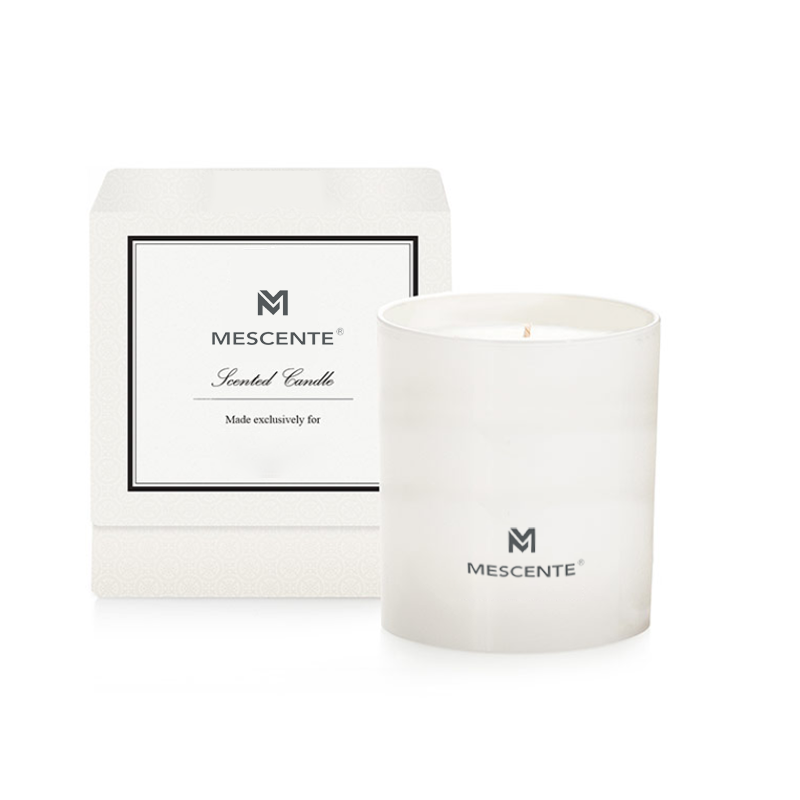 M&Scent লাক্সারি কাস্টম প্রাইভেট লেবেল প্যাডিওয়াক্স রিলিশ কর্ম বাল্কে লেবেল সহ সুগন্ধি মোমবাতি