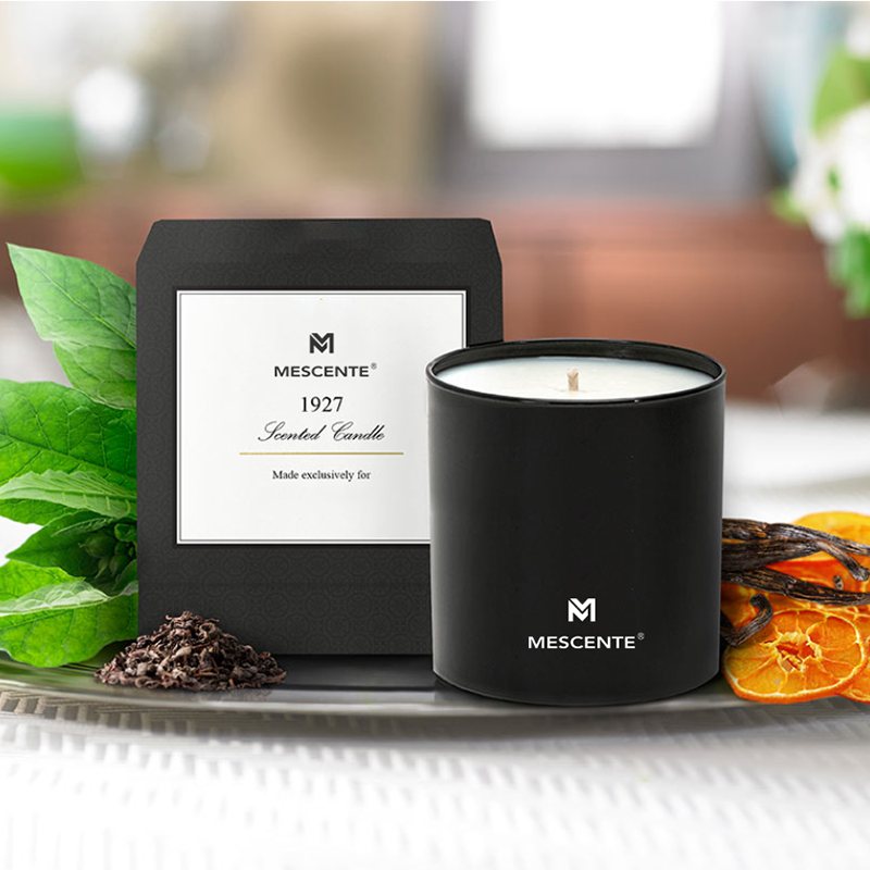 M&S ঘ্রাণ পাইকারি বিলাস শক্তি প্রাইভেট লেবেল ক্রোম পুরুষ অ্যামারোথেরাপিরা মোমবাতি ভিতরে ক্রিস্টাল সহ 22 Oz