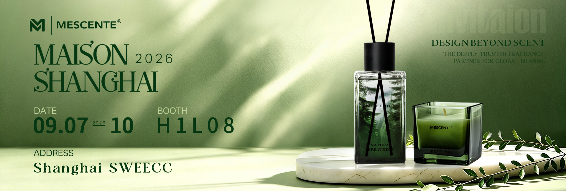 Mescente 2026 Fragrance Collection Debuts at MAISON Shanghai