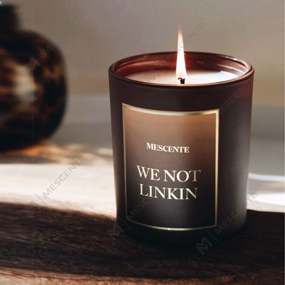 M&Scent পাইকারি নতুন বিলাসবহুল কাস্টম প্রাইভেট লেবেল ক্রিস্টাল জার কারজেন সুগন্ধযুক্ত সয়া মোমবাতি ঢাকনা সহ