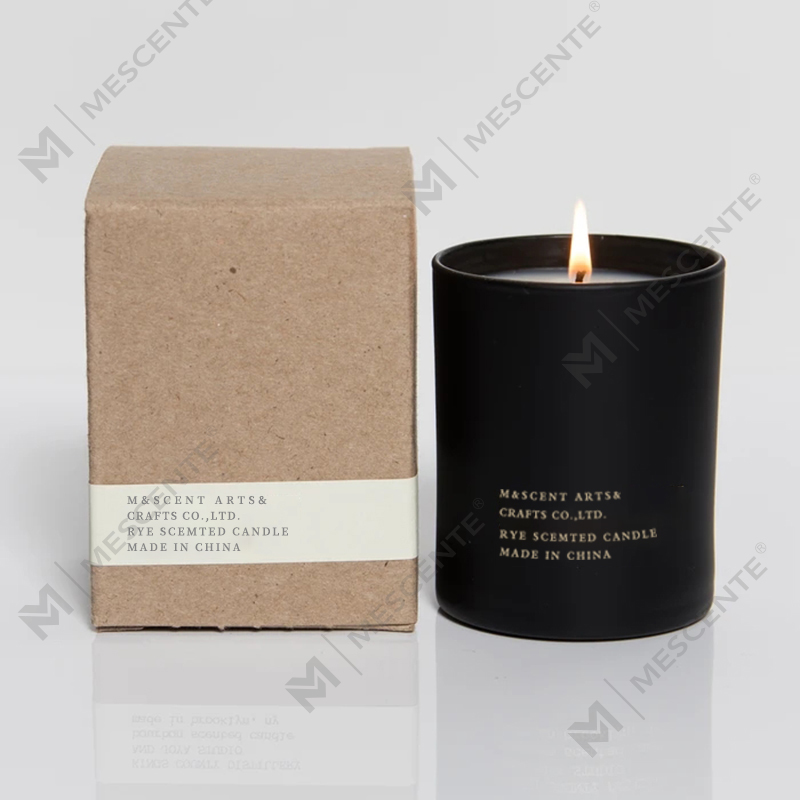 M&Scent পাইকারি সস্তা প্রাইভেট লেবেল বড় হোয়াইট উড উইক অ্যারোমাথেরাপি সুগন্ধযুক্ত এসেনশিয়াল অয়েল ক্যান্ডেল