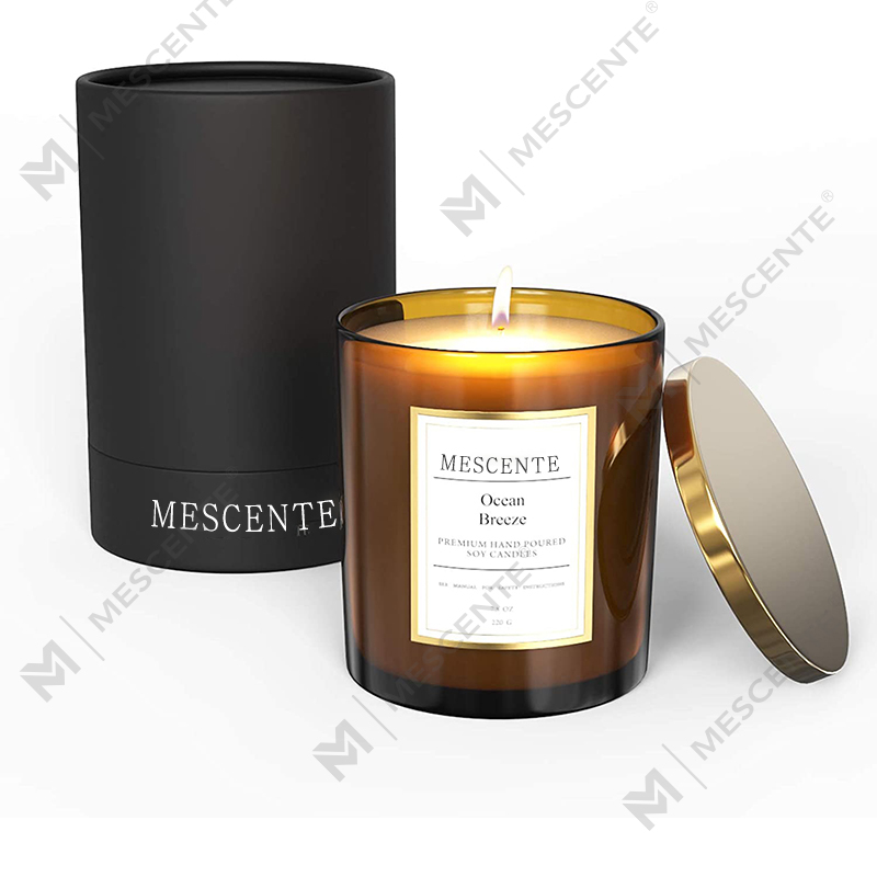 M&Scent পাইকারি বাল্ক অর্ডার বিলাসবহুল কাস্টম প্রাইভেট লেবেল সুগন্ধযুক্ত সয়া মোম মোমবাতি উপহার সেট