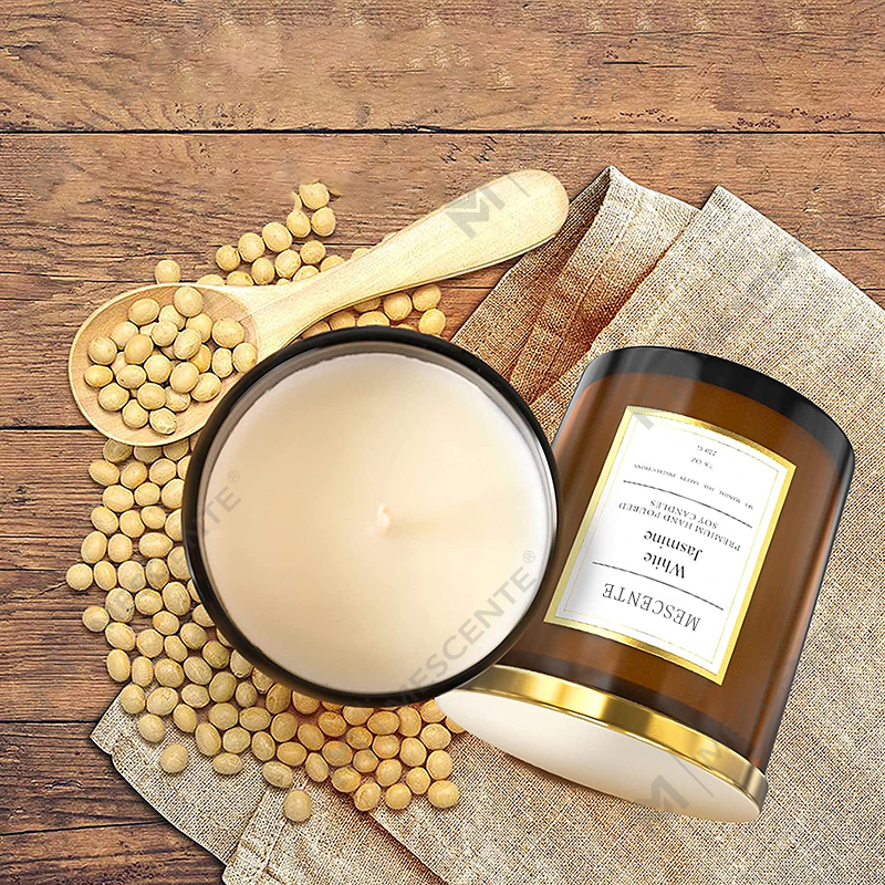 M&Scent পাইকারি বাল্ক অর্ডার বিলাসবহুল কাস্টম প্রাইভেট লেবেল সুগন্ধযুক্ত সয়া মোম মোমবাতি উপহার সেট