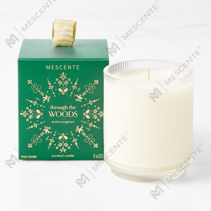 M&Scent কাস্টম মেড লোগো ঘরে তৈরি জৈব স্বচ্ছতার সুগন্ধযুক্ত সয়া মোমবাতি কাচের বয়ামে ব্যক্তিগত লেবেল