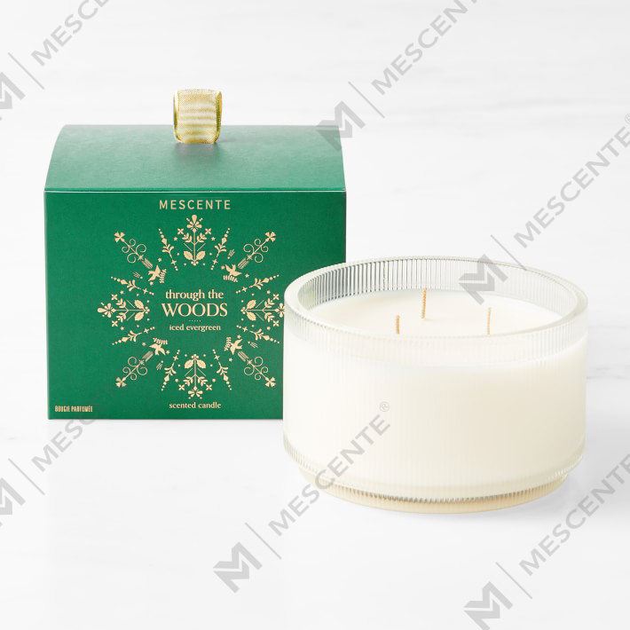 M&Scent কাস্টম মেড লোগো ঘরে তৈরি জৈব স্বচ্ছতার সুগন্ধযুক্ত সয়া মোমবাতি কাচের বয়ামে ব্যক্তিগত লেবেল