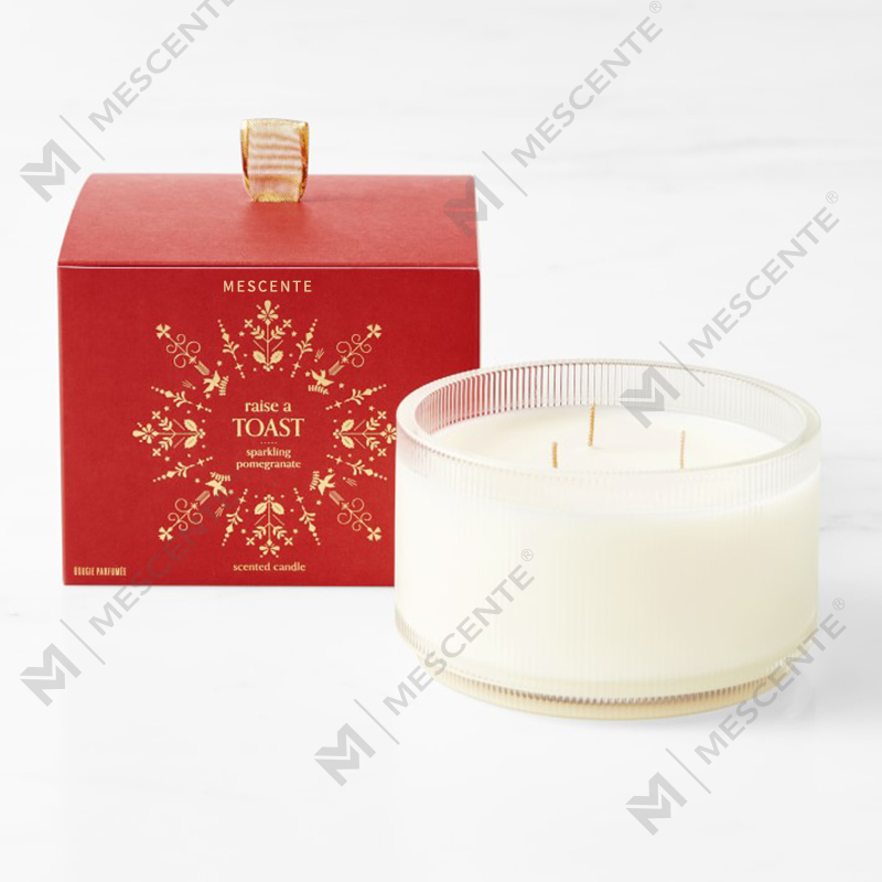 M&Scent কাস্টম মেড লোগো ঘরে তৈরি জৈব স্বচ্ছতার সুগন্ধযুক্ত সয়া মোমবাতি কাচের বয়ামে ব্যক্তিগত লেবেল