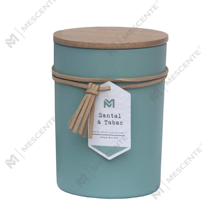 M&S ঘ্রাণ পাইকারি প্রাইভেট লেবেল কাঠের ঢাকনা অ্যারোমাথেরাপির গন্ধ সয়া মোম মোমবাতি উপহার কাচের বয়ামে সেট