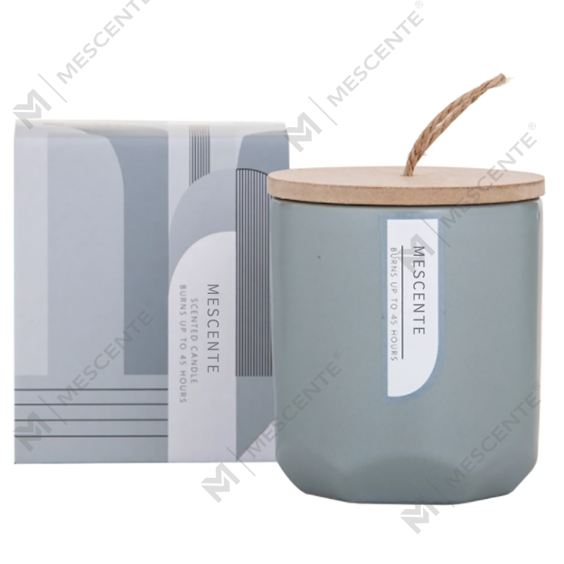 M&Scent কাস্টম লাক্সারি কাচের বয়ামে আপনার নিজস্ব কাঠের উইক সেন্টেড সয়া মোমবাতি প্রস্তুতকারক তৈরি করুন