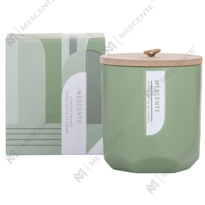 M&Scent কাস্টম লাক্সারি কাচের বয়ামে আপনার নিজস্ব কাঠের উইক সেন্টেড সয়া মোমবাতি প্রস্তুতকারক তৈরি করুন