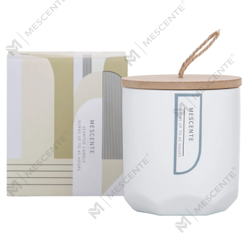M&Scent কাস্টম লাক্সারি কাচের বয়ামে আপনার নিজস্ব কাঠের উইক সেন্টেড সয়া মোমবাতি প্রস্তুতকারক তৈরি করুন