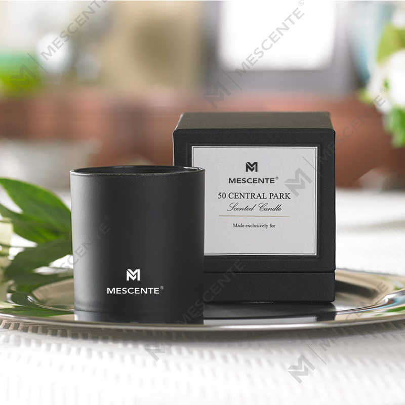 M&S ঘ্রাণ পাইকারি বিলাসবহুল প্রাইভেট লেবেল ক্রোম পুরুষ অ্যারোমাথেরাপি মোমবাতি ভিতরে ক্রিস্টাল সহ 22 Oz