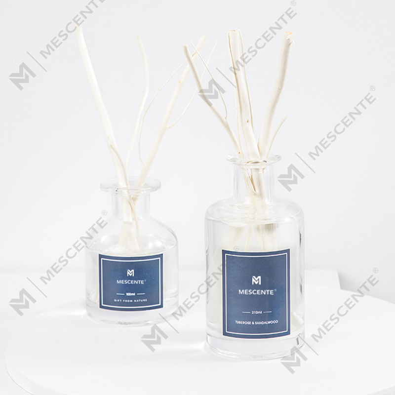 M&Scent পাইকারি বিলাসবহুল কাচের বোতল 2025 নতুন আগমন সর্বশেষ ডিজাইনের রিড ডিফিউজার