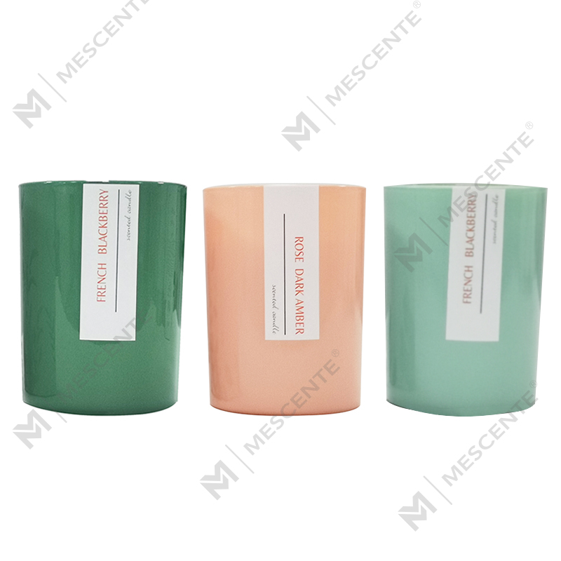 লোগো সহ M&Scent কাস্টম প্রাইভেট লেবেল নারকেল মোমবাতি উষ্ণতর সুগন্ধযুক্ত পাম মোমবাতি