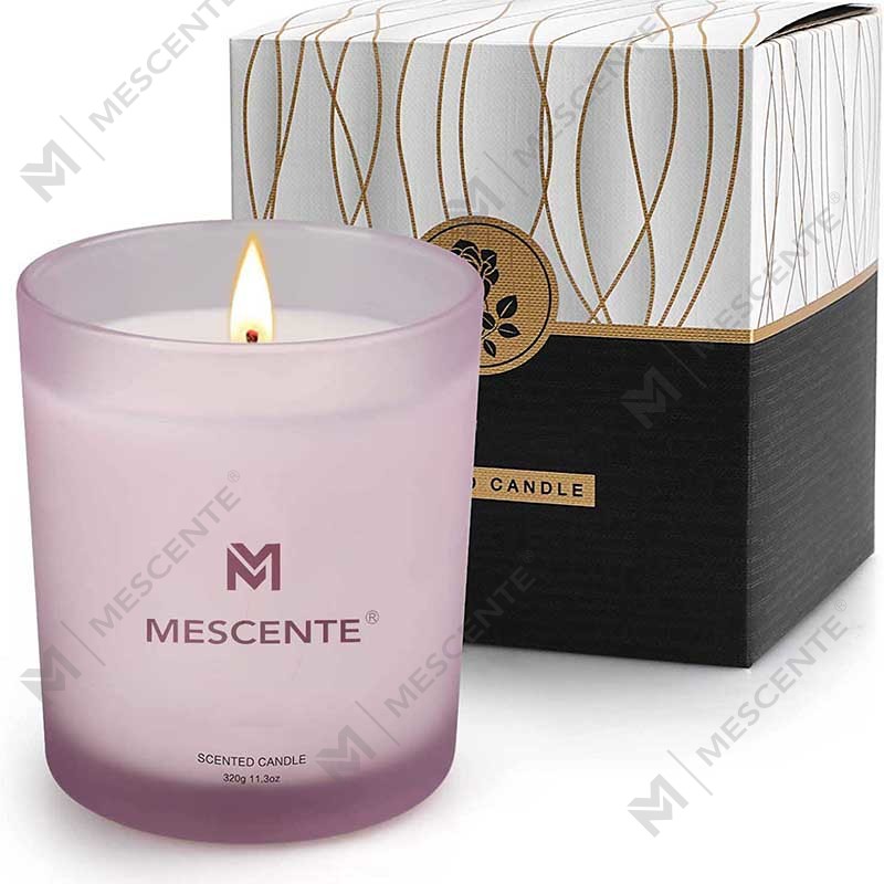 M&Scent পাইকারি কাস্টম লাক্সারি বেস্ট সেলিং প্রাইভেট লেবেল Wick Lavender Soy Wax Scented Candles