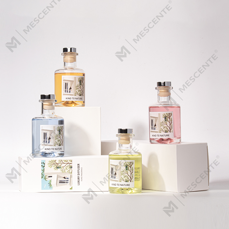শুকনো ফুলের উপহার সেট সহ M&Scent বিলাসবহুল আলংকারিক বড় বোতল অপরিহার্য তেল রিড ডিফিউজার