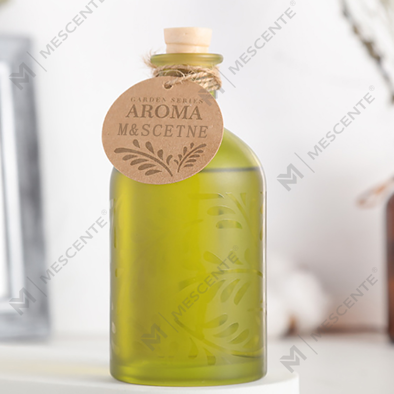 গিফট বক্স সহ M&Scent লাক্সারি কাস্টম প্রাইভেট লেবেল গ্লাস বোতল ফ্লাওয়ার লিকুইড রিড ডিফিউজার