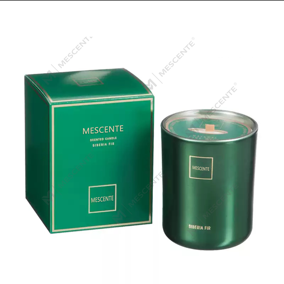 M&Scent পাইকারি কাস্টমাইজড লাক্সারি প্রাইভেট লেবেল পিলার সেন্টেড সয়া ওয়াক্স কাঠের সুগন্ধি মোমবাতি
