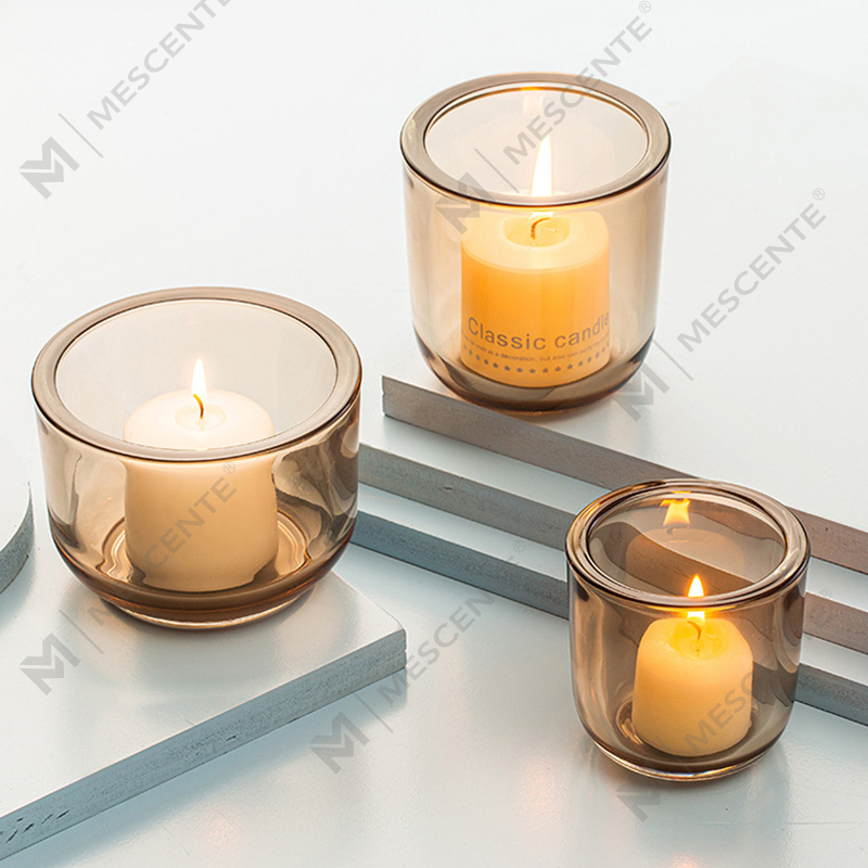 M&Scent Deluxe আলংকারিক ক্রিস্টাল গ্লাস, বাল্ক ক্যান্ডেলস্টিক