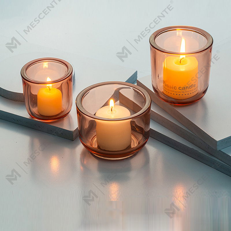 M&Scent Deluxe আলংকারিক ক্রিস্টাল গ্লাস, বাল্ক ক্যান্ডেলস্টিক