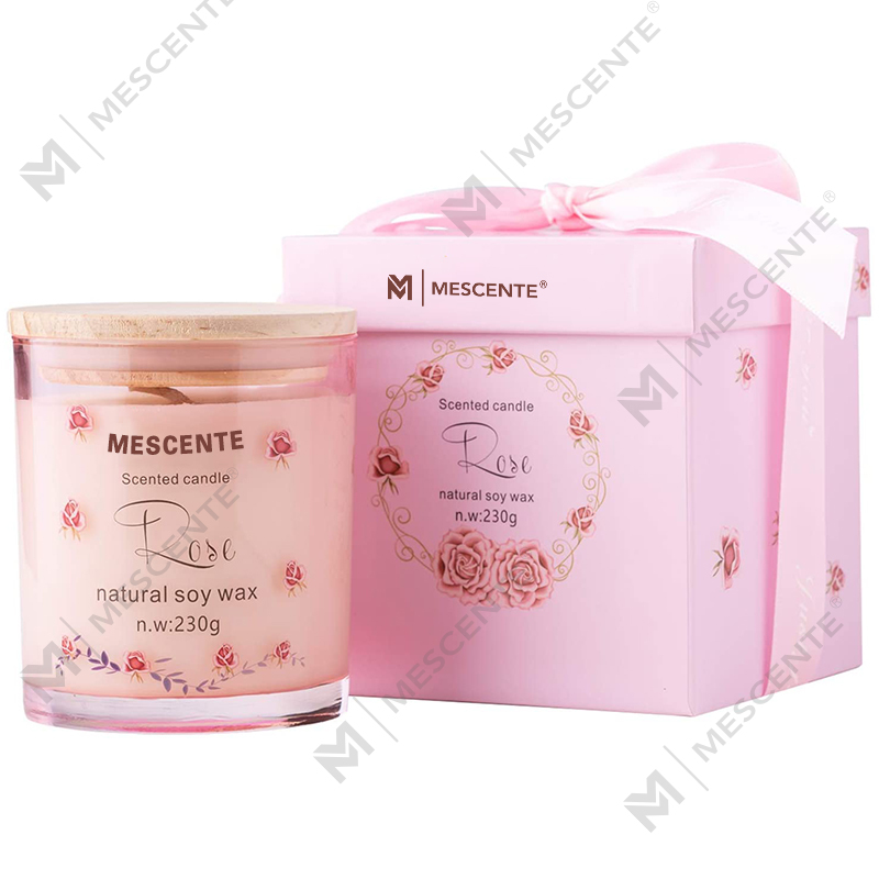 M&Scent হস্তনির্মিত বিলাসবহুল গ্লাস হোল্ডার স্পিরিচুয়াল সিরামিক পিলার ভ্যানিলা সুগন্ধযুক্ত মোমবাতি
