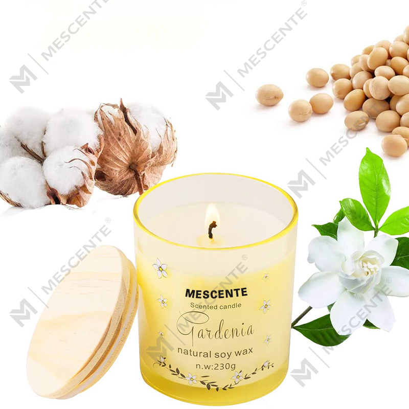 M&Scent হস্তনির্মিত বিলাসবহুল গ্লাস হোল্ডার স্পিরিচুয়াল সিরামিক পিলার ভ্যানিলা সুগন্ধযুক্ত মোমবাতি