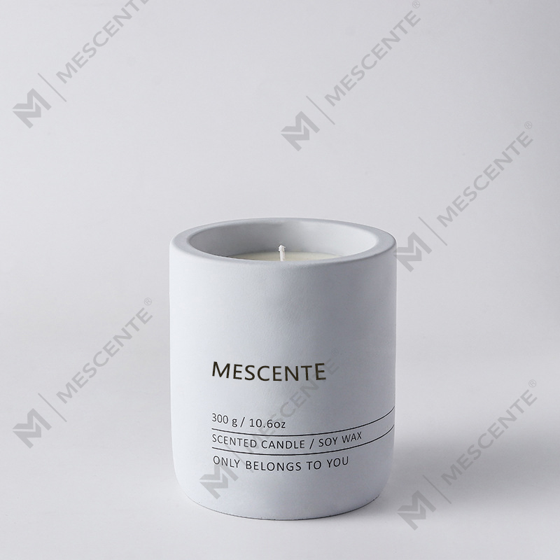 M&Scent কাস্টমাইজড ডেকোরেটিভ লাক্সারি ম্যাসেজ প্রাইভেট লেবেল ক্রিস্টাল সিরামিক উডউইক সেন্টেড সয়া মোম মোমবাতি