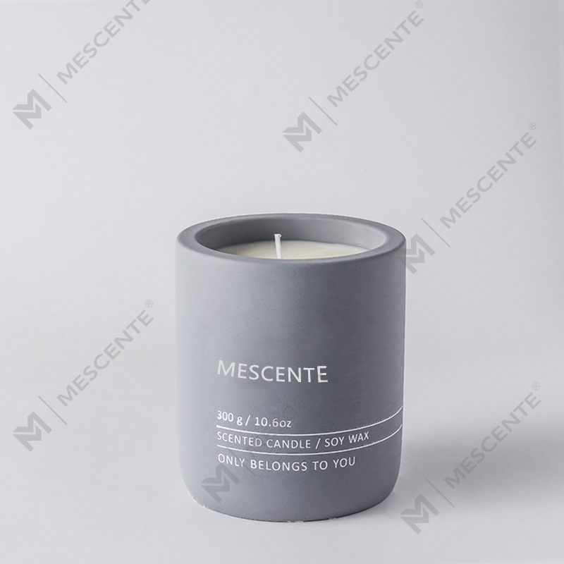 M&Scent কাস্টমাইজড ডেকোরেটিভ লাক্সারি ম্যাসেজ প্রাইভেট লেবেল ক্রিস্টাল সিরামিক উডউইক সেন্টেড সয়া মোম মোমবাতি