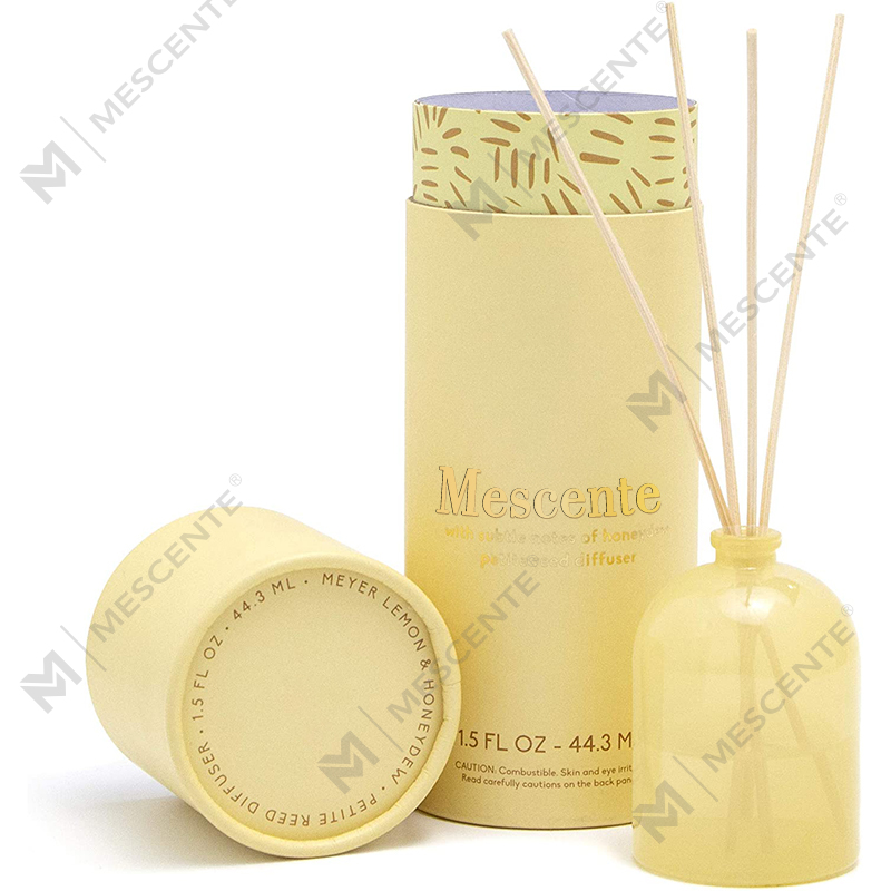 গিফট বক্স সহ M&Scent লাক্সারি কাস্টম লার্জ রোজ গোল্ড গ্লাস বোতল ফ্লাওয়ার প্রাইভেট লেবেল লিকুইড রিড ডিফিউজার
