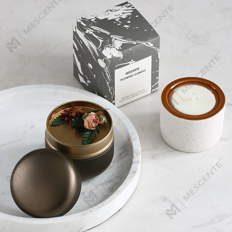 M&Scent কাস্টমাইজড ডেকোরেটিভ লাক্সারি প্রাইভেট লেবেল উডউইক সেন্টেড সয়া মোম মোমবাতি