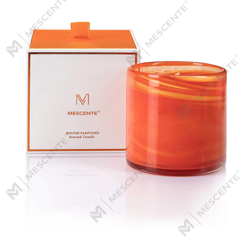 M&Scent পাইকারি কাস্টমাইজড বড় বিলাসবহুল কফি ল্যাভেন্ডার শক্তিশালী সুগন্ধযুক্ত মোমবাতি উপহার বাল্কে সেট