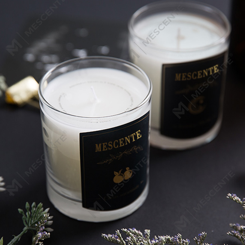 M&Scent কাস্টমাইজড ডেকোরেটিভ লাক্সারি ম্যাসেজ প্রাইভেট লেবেল সেন্টেড সয়া ওয়াক্স ক্যান্ডেল