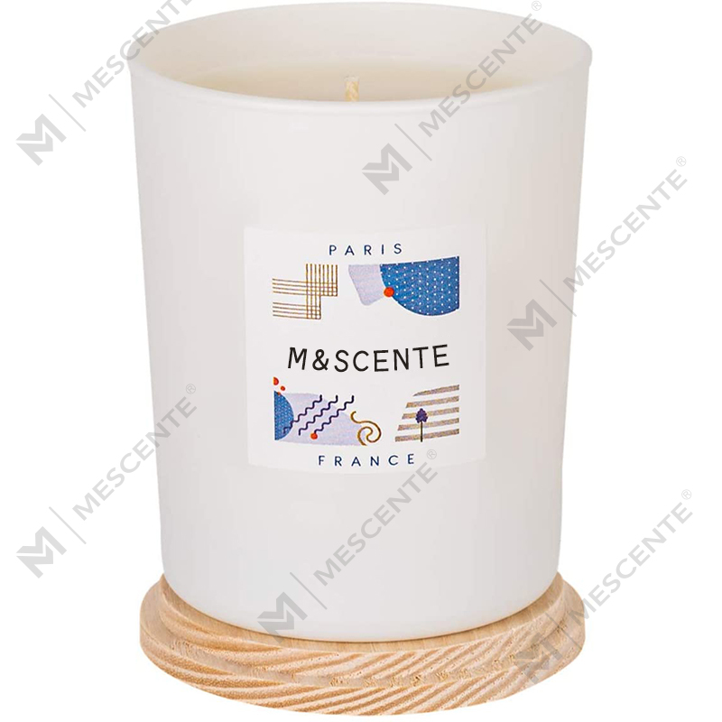 M&Scent কাস্টম ব্যক্তিগত লেবেল রঙিন সুগন্ধযুক্ত সয়া মোম চটকদার মোমবাতি তৈরি