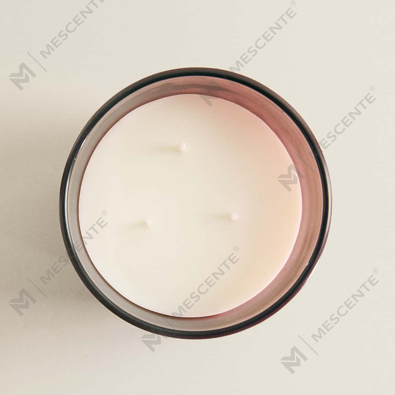কাঠের ঢাকনা A29273-1 সহ M&S সেন্ট লাক্সারি কাস্টম 3 উইক সয়া মোমবাতি