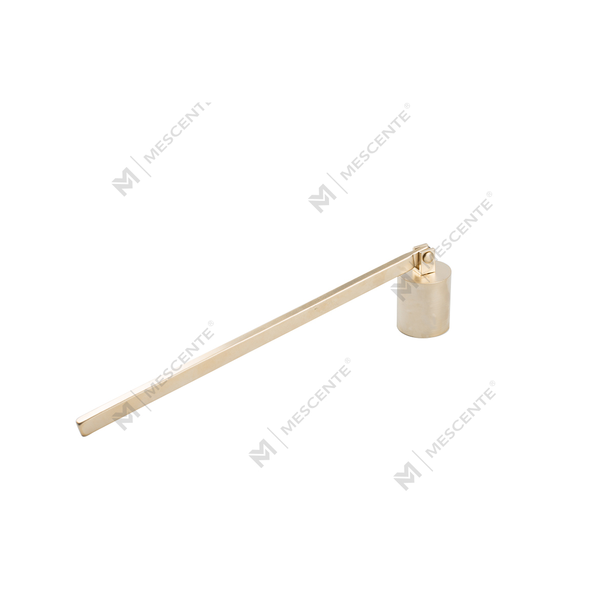 গিফট বক্স A991330-1 সহ Mescente গোল্ড ক্যান্ডেল উইক স্নাফার সেট