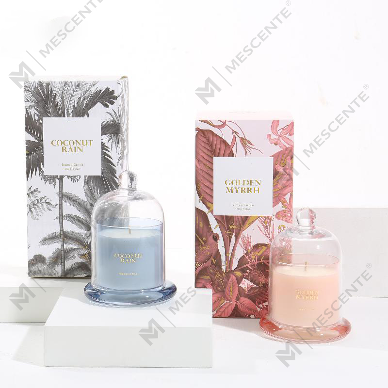 M&Scent কাস্টম লোগো বিলাসবহুল বক্স মোম 100% প্রাকৃতিক মিনি হোম মোমবাতি উপহার