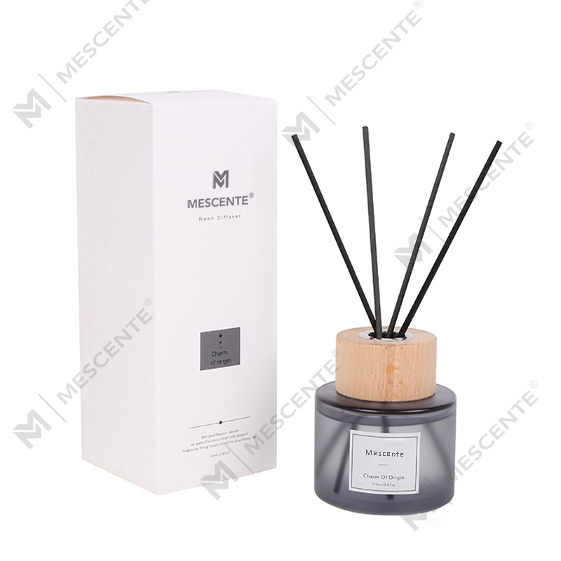 M&Scent পাইকারি বিলাসবহুল প্রাইভেট লেবেল গ্লাস বোতল রিড ডিফিউজার স্টপার সহ