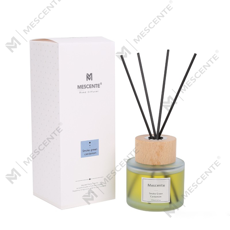 M&Scent পাইকারি বিলাসবহুল প্রাইভেট লেবেল গ্লাস বোতল রিড ডিফিউজার স্টপার সহ