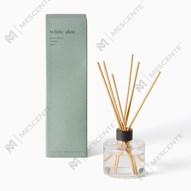 M&Scent কাস্টম লাক্সারি প্রাইভেট লেবেল ফুল রিড ডিফিউজার বাক্স সহ