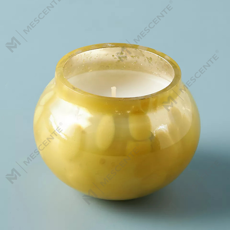 M&scent প্রাইভেট লেবেল কাস্টম হোম ডেকোরেশন বিলাসবহুল কাচের মোমবাতির জার ঢাকনা সহ সয়া মোমের সুগন্ধযুক্ত মোমবাতি