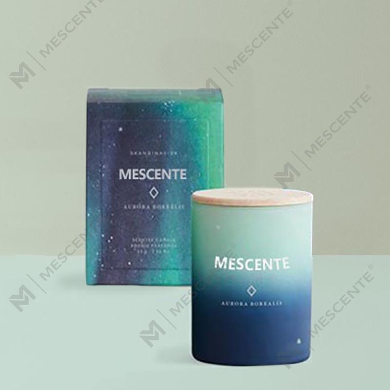 কাচের বয়ামে M&Scent কাস্টমাইজড প্রাইভেট লেবেল হোম ডেকোরেশন সুগন্ধযুক্ত মোমবাতি