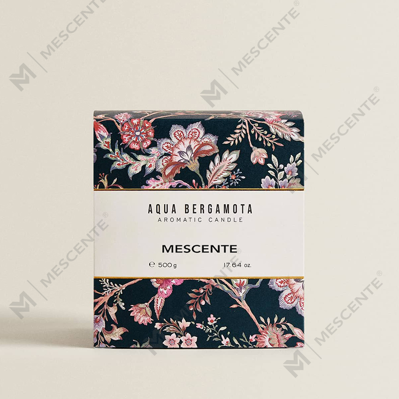 M&Scent কাস্টম ফ্যাক্টরি প্রাইভেট লেবেল গ্লাস জার প্রাকৃতিক সয়া মোম সুগন্ধযুক্ত মোমবাতি