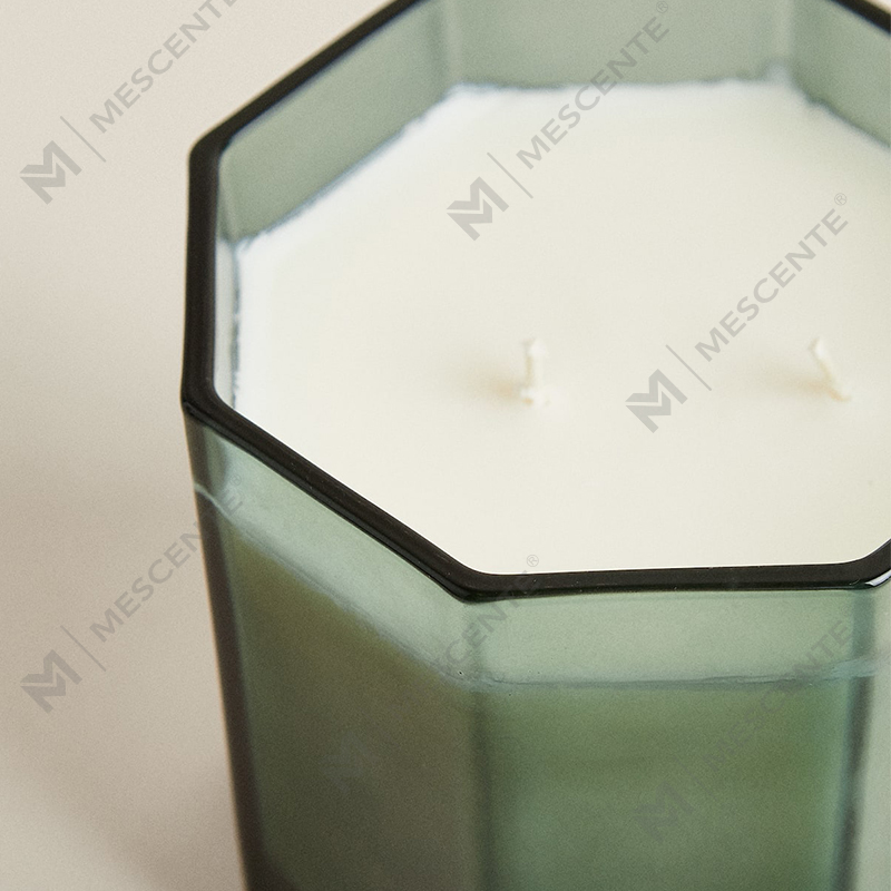M&Scent কাস্টম ফ্যাক্টরি প্রাইভেট লেবেল গ্লাস জার প্রাকৃতিক সয়া মোম সুগন্ধযুক্ত মোমবাতি