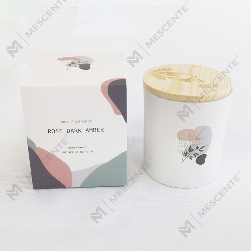 M&Scent মাল্টিপল হাই কোয়ালিটি 100% প্রাকৃতিক সুগন্ধযুক্ত সয়া মোমবাতি ঢাকনা সহ কাচের জারে