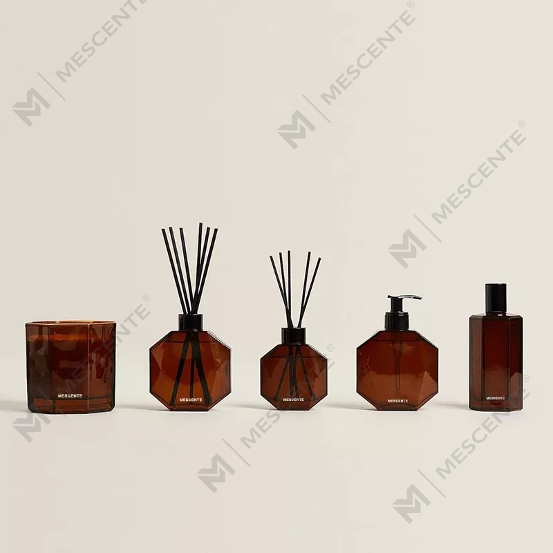 M&Scent কাস্টম লাক্সারি প্রাইভেট লেবেল 200ml 500ml হোম রিড ডিফিউজার বাক্স সহ