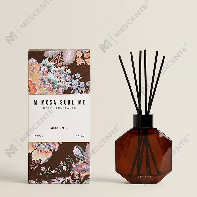 M&Scent কাস্টম লাক্সারি প্রাইভেট লেবেল 200ml 500ml হোম রিড ডিফিউজার বাক্স সহ
