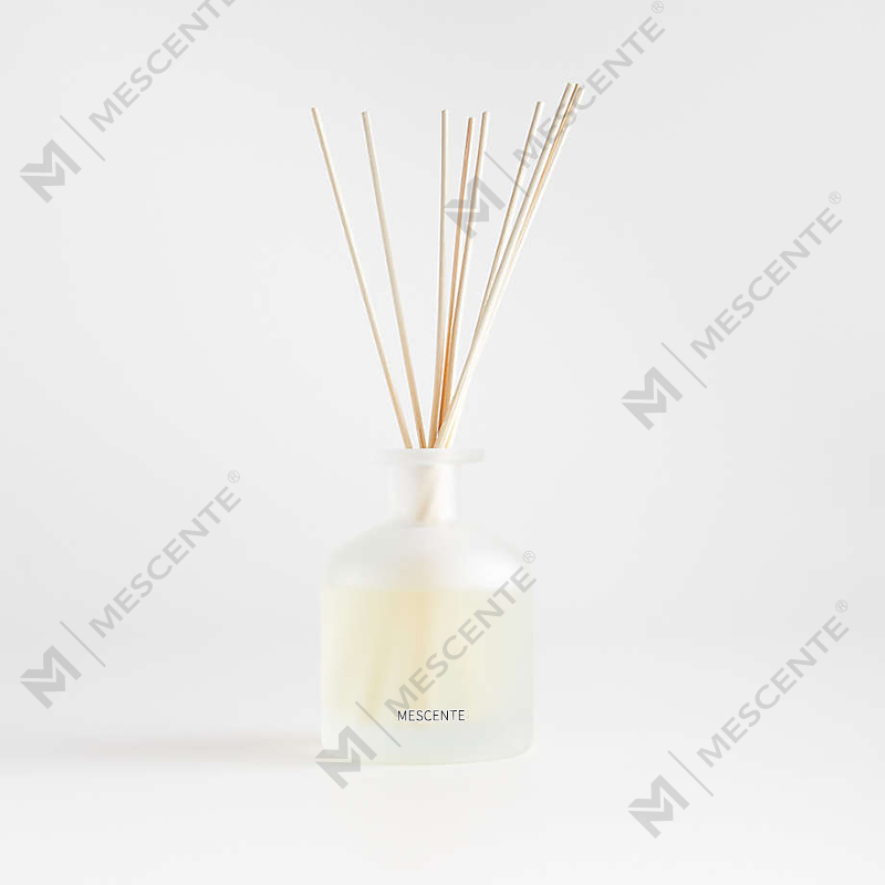 M&Scent বিলাসবহুল প্রাইভেট লেবেল বেগুনি রঙের সুবাস রিড ডিফিউজার উপহারের সেট বাক্স সহ