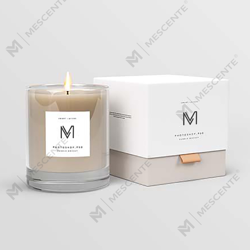 M&Scent পাইকারি কারখানা সরাসরি বিলাসবহুল প্রাইভেট লেবেল সয়া মোমের সুগন্ধি মোমবাতি বাক্সে বাক্স সহ