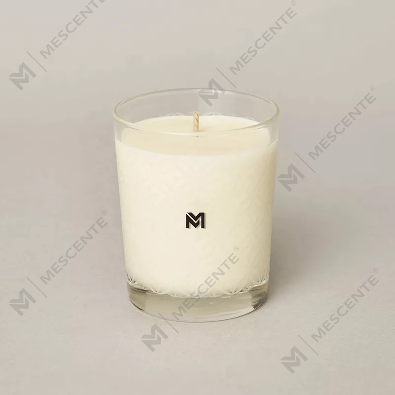 M&Scent পাইকারি নতুন বিলাসবহুল কাস্টম প্রাইভেট লেবেল ক্রিস্টাল জার কারজেন সুগন্ধযুক্ত সয়া মোমবাতি ঢাকনা সহ